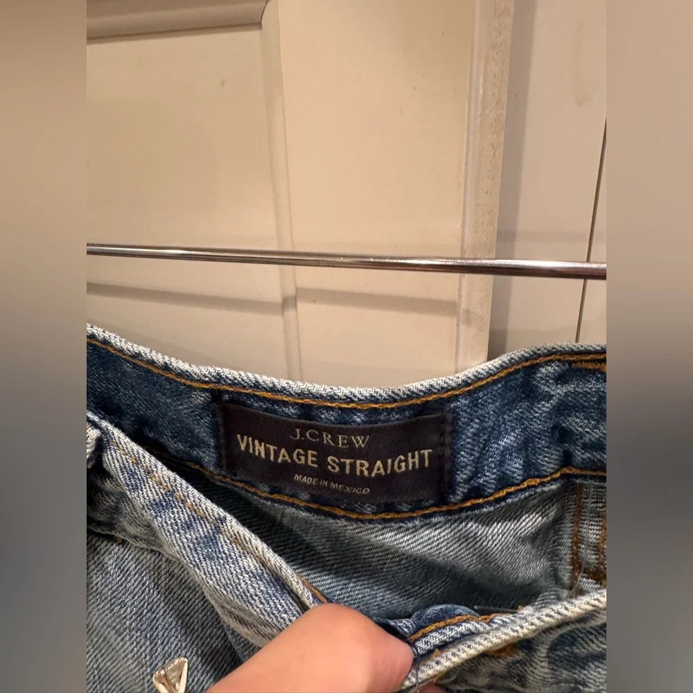 J. Crew Light Blue vintage straight Jeans - Picture 2 of 4